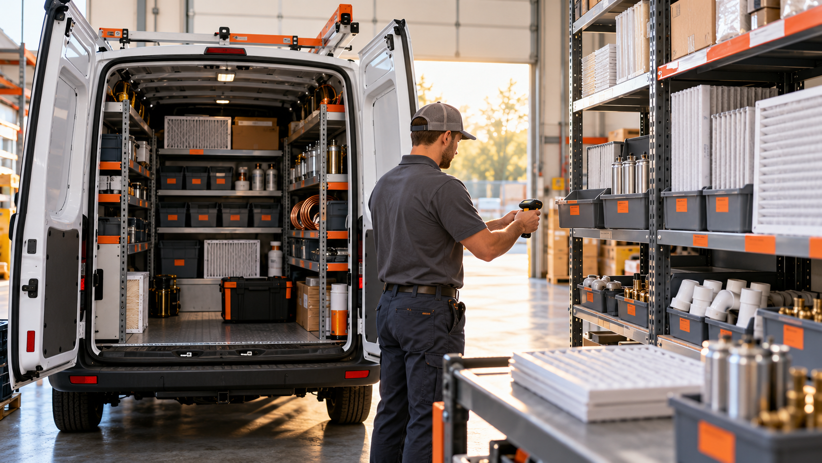 Parts Inventory Reorder Points for Home Service Teams: Stock What Keeps Jobs Moving