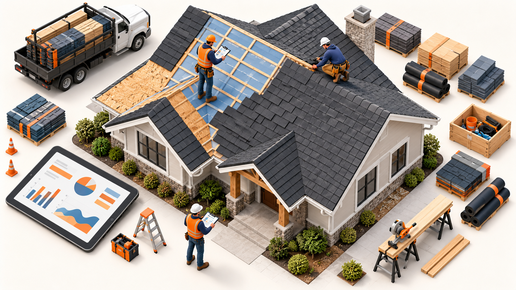 Roofing Crew Daily Production Reports: Keep Scope, Weather, and Next Steps Visible
